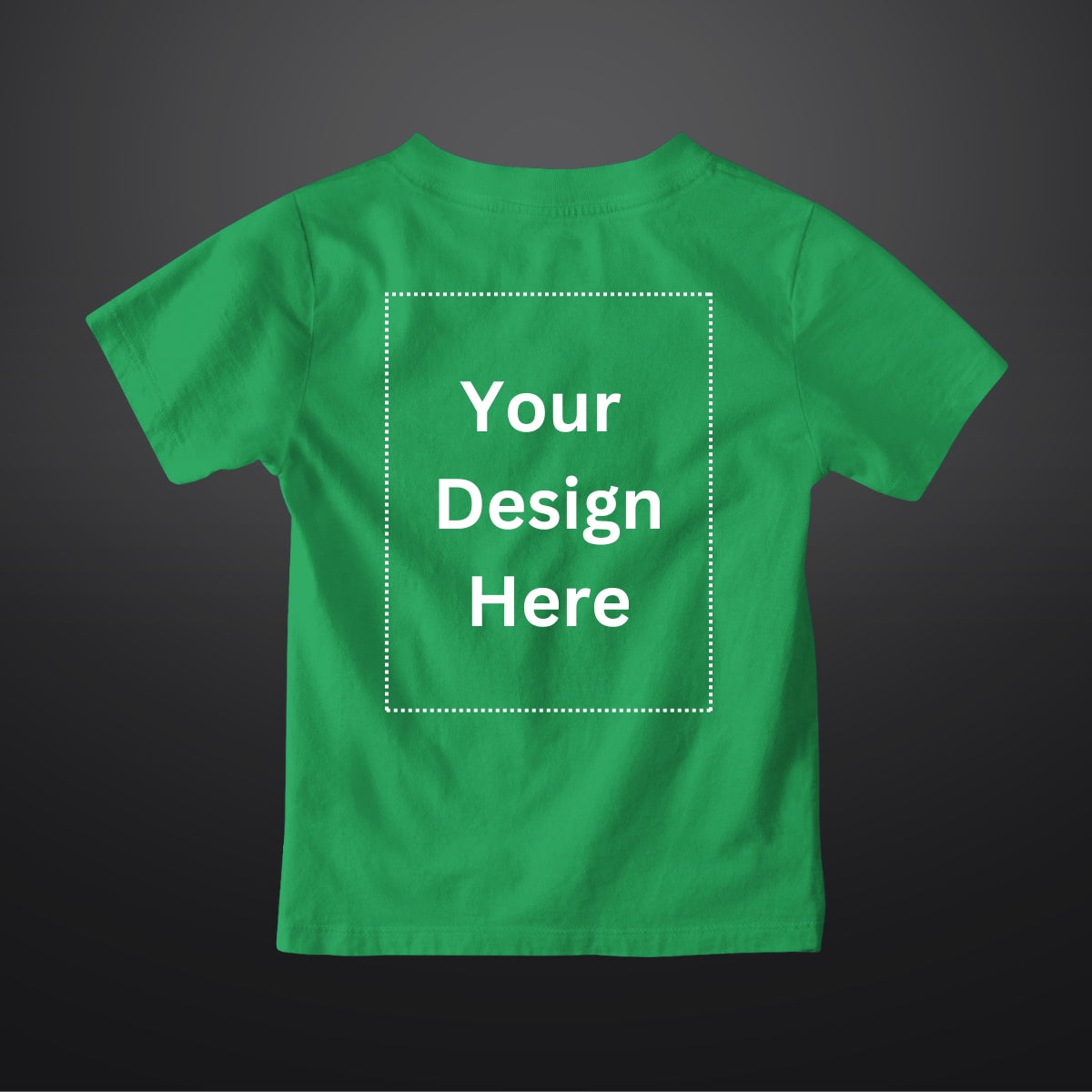 Custom T Shirt for Kids in Green