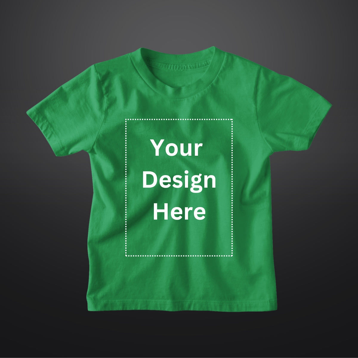 Custom T Shirt for Kids in Green