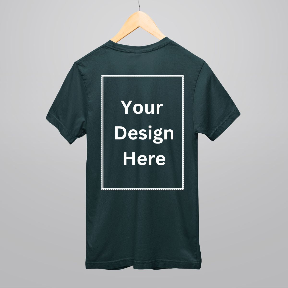 Custom T Shirt for Men in Jade