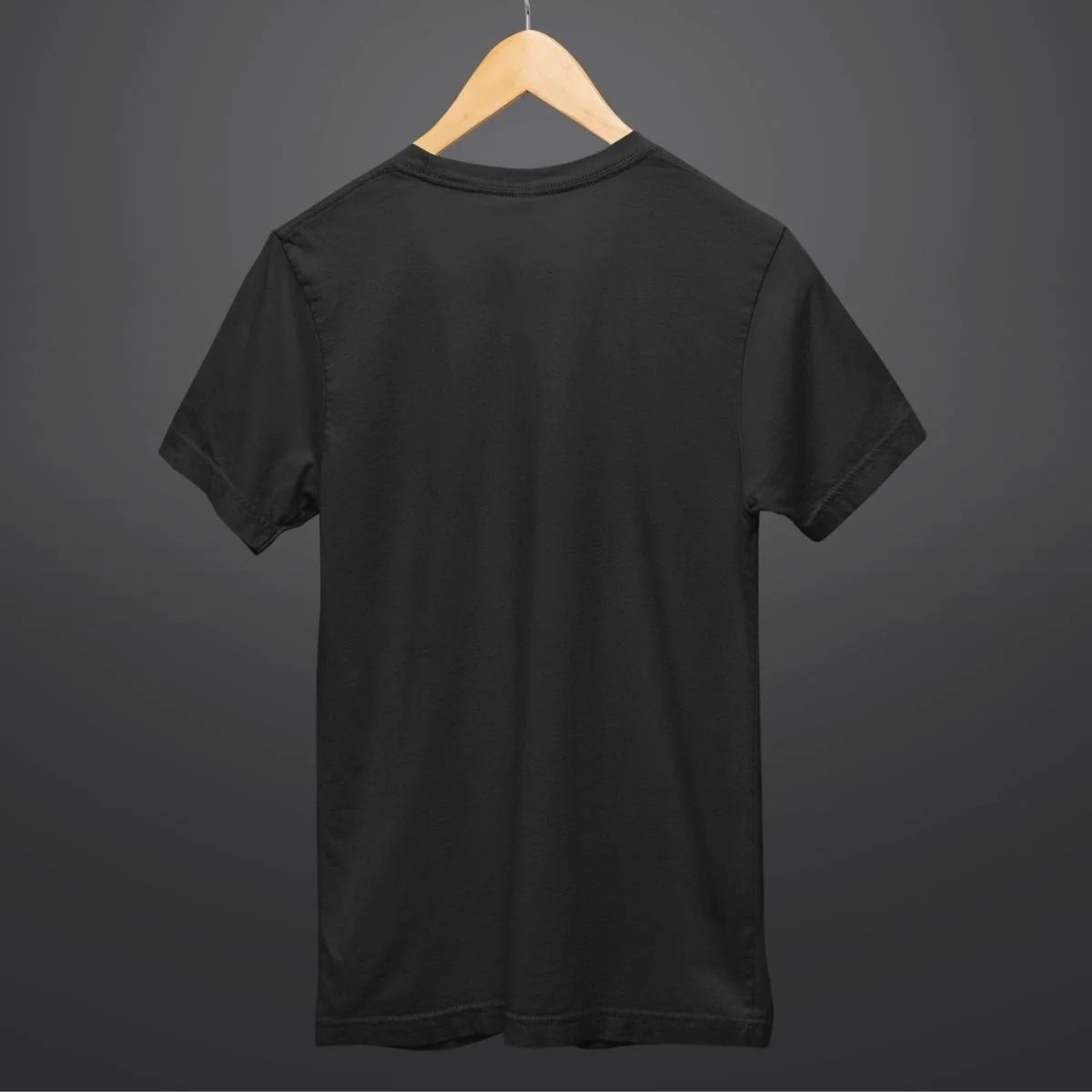 React JS Coding T Shirt for Men in Black