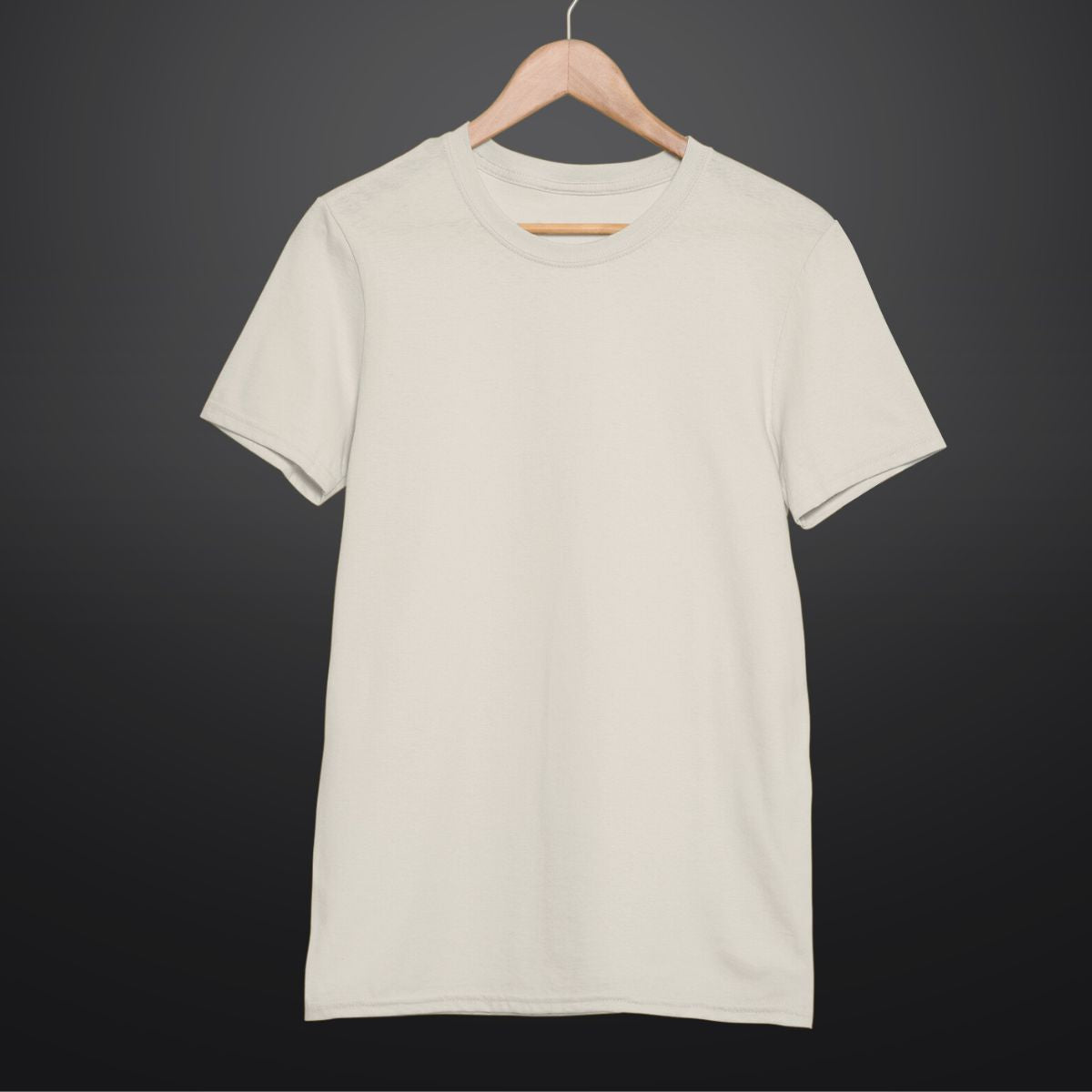 Custom T Shirt for Men in Beige