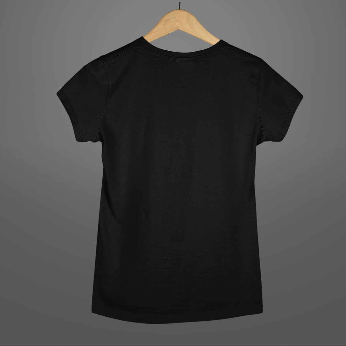 Custom T Shirt for Women in Black