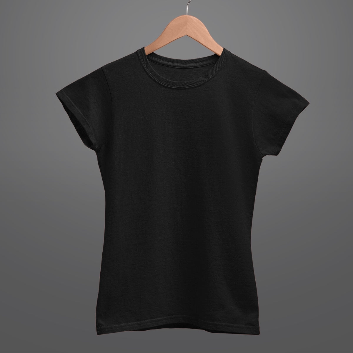 Custom T Shirt for Women in Black