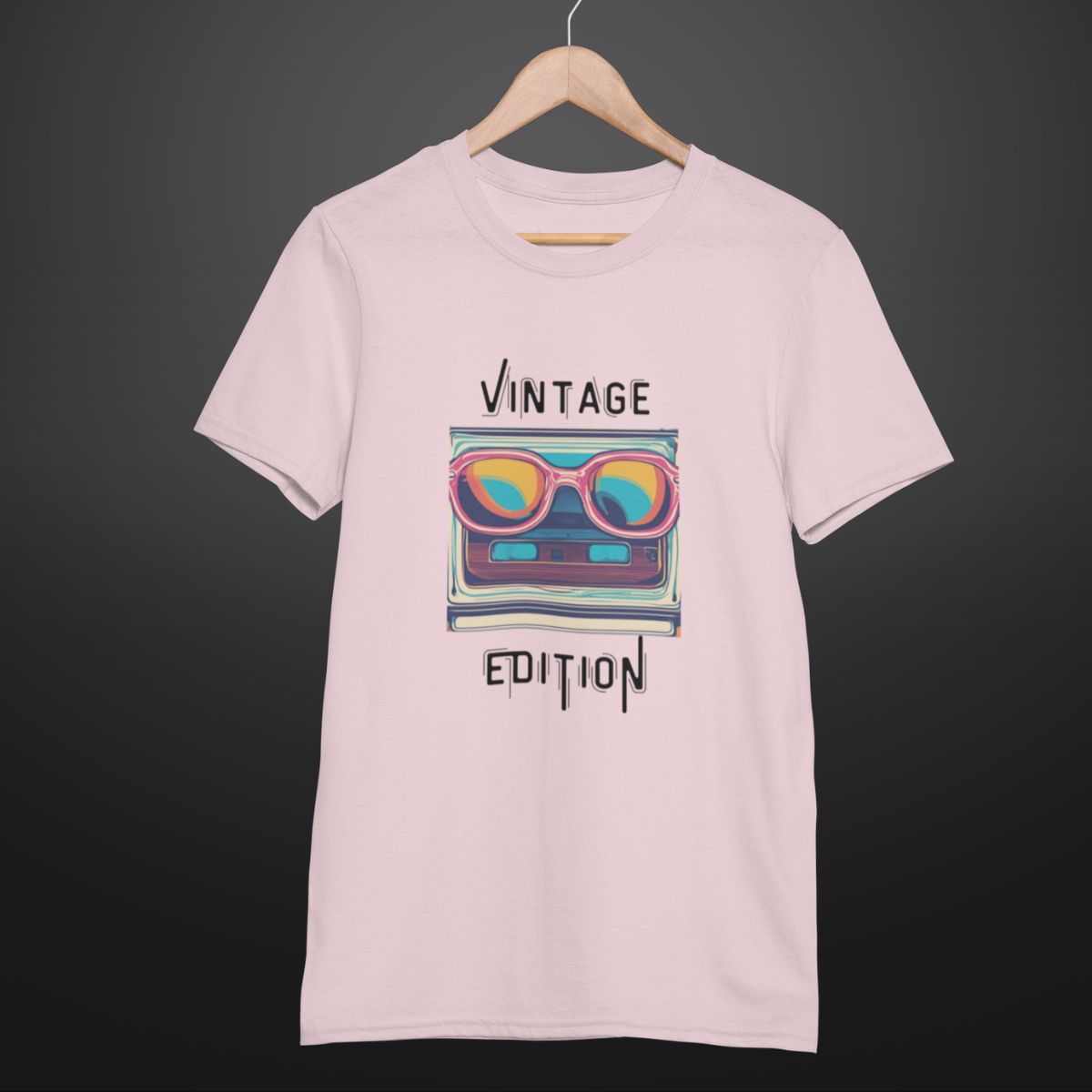 Vintage Edition Pink T-Shirt for Men