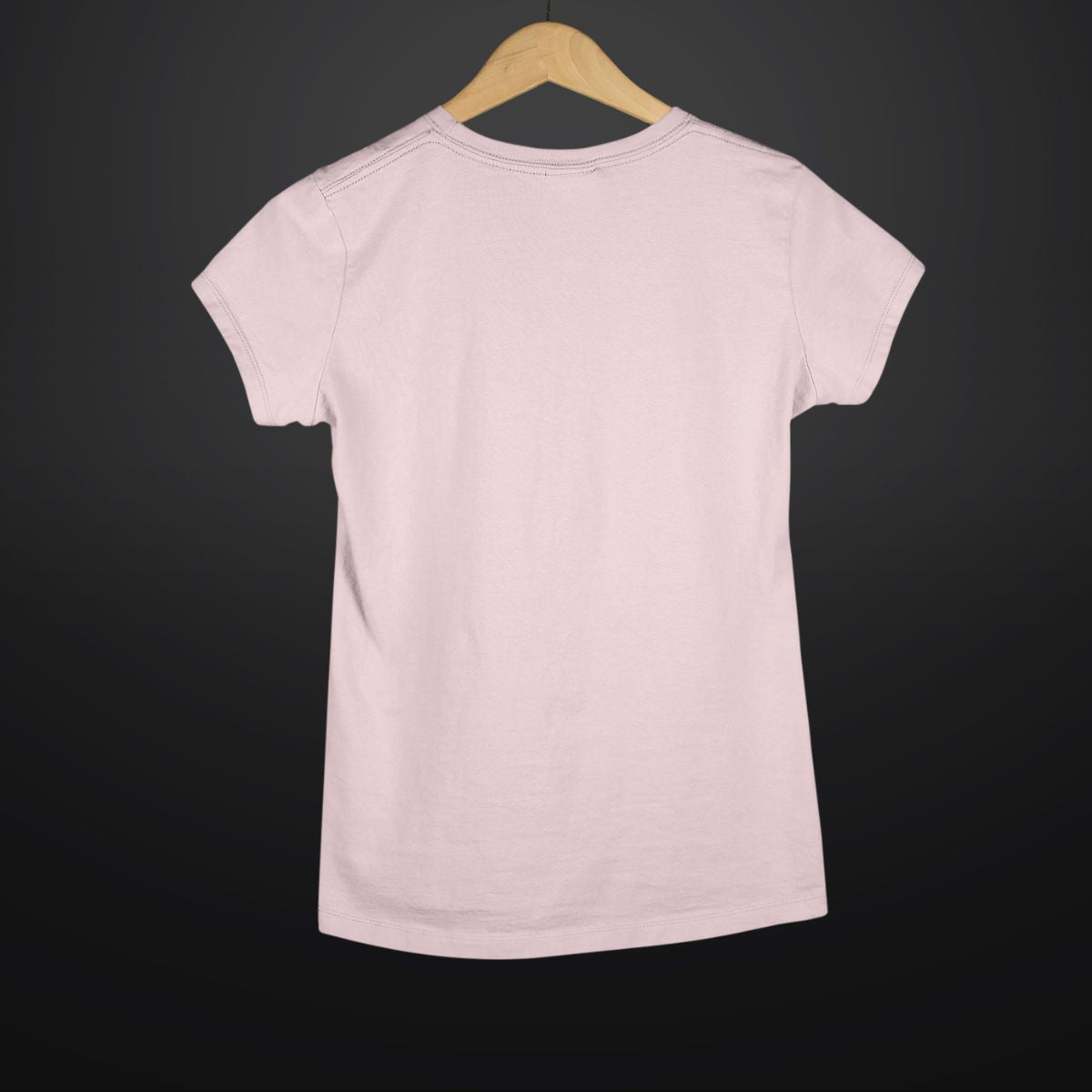 Happy Bubbly Chirpy Beach T Shirt for Women in Pink