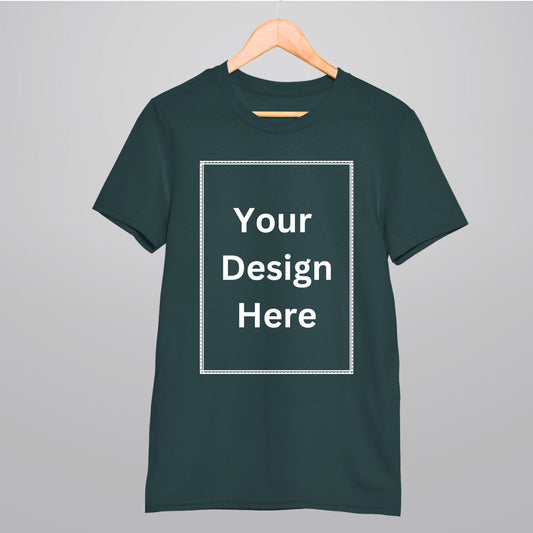 Custom T Shirt for Men in Jade
