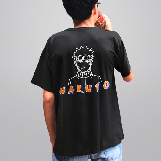Naruto T Shirt for Men in Black