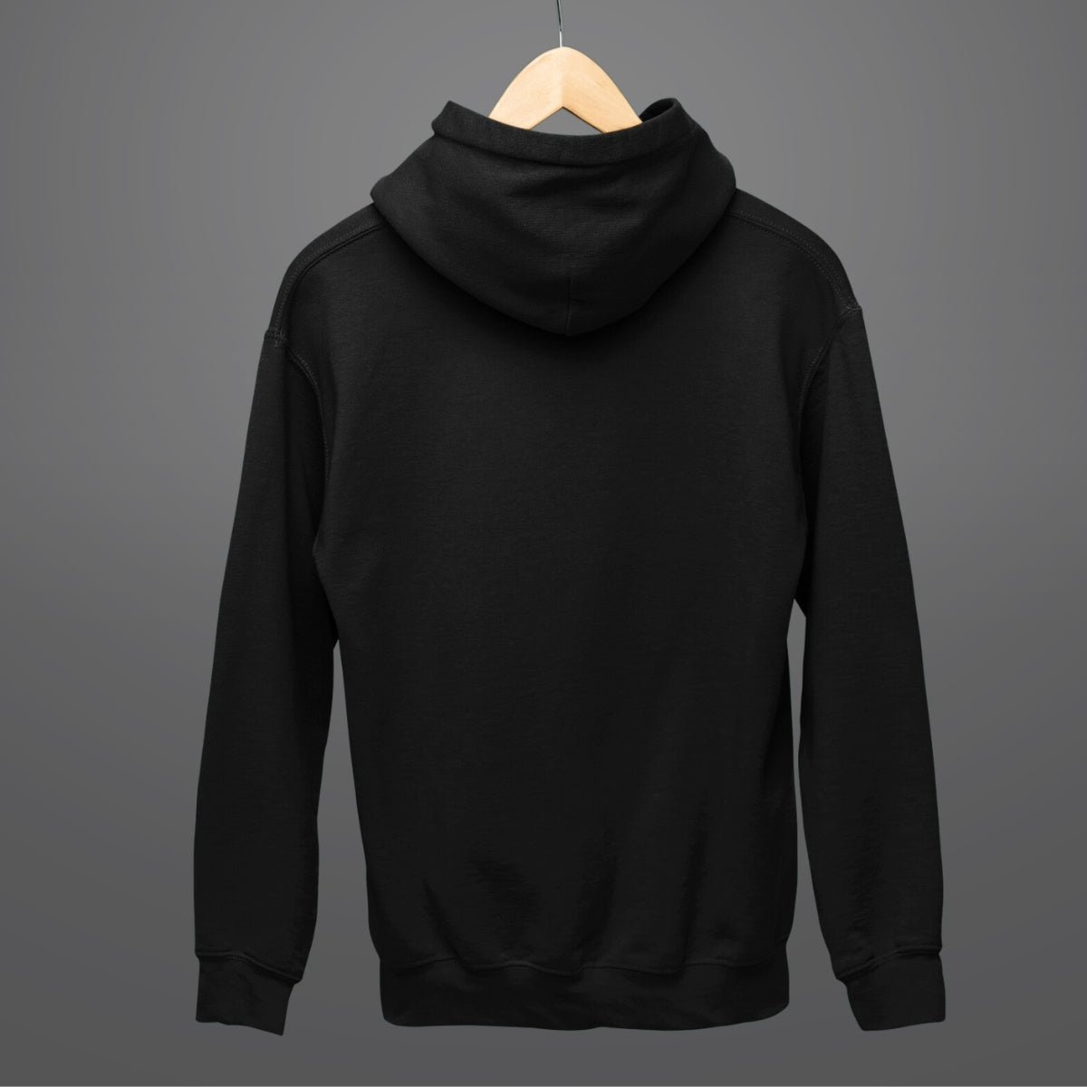 Custom Hoodie for Men in Black