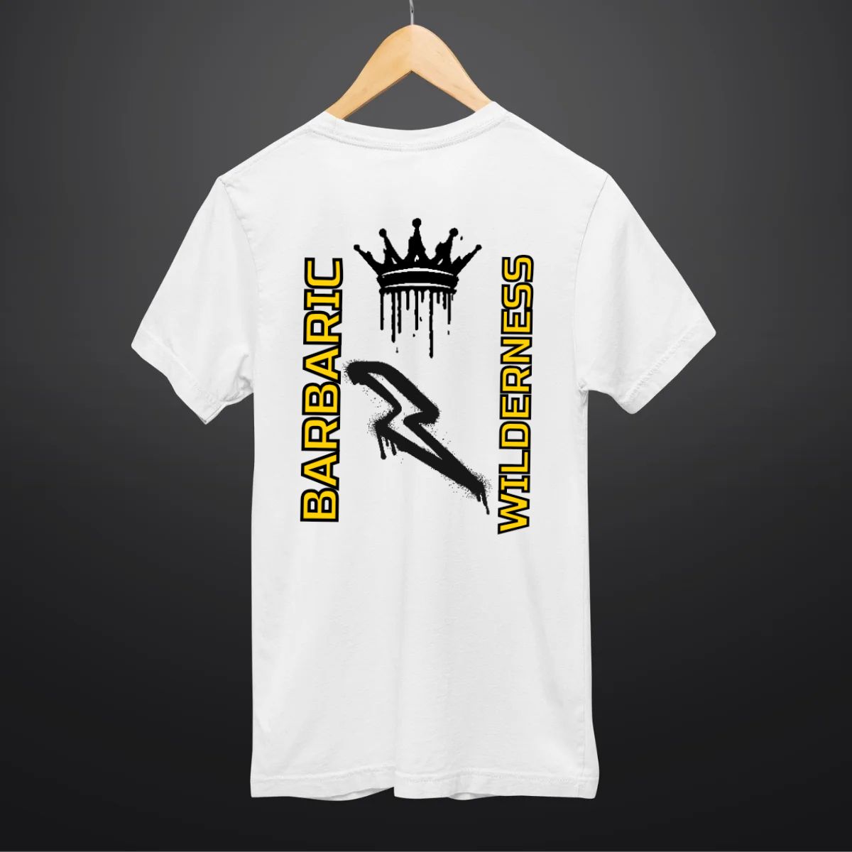 BARBARIC Wilderness Customizable T-shirt