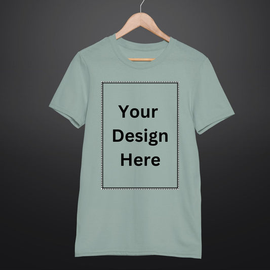Custom T Shirt for Men in Sage