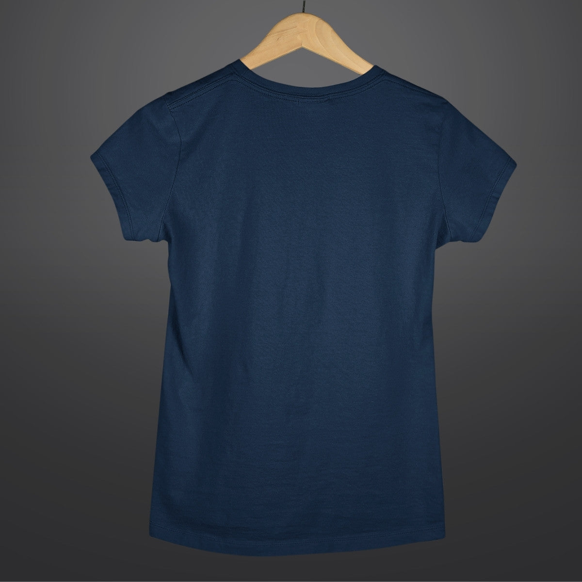 Custom T Shirt for Women in Navy